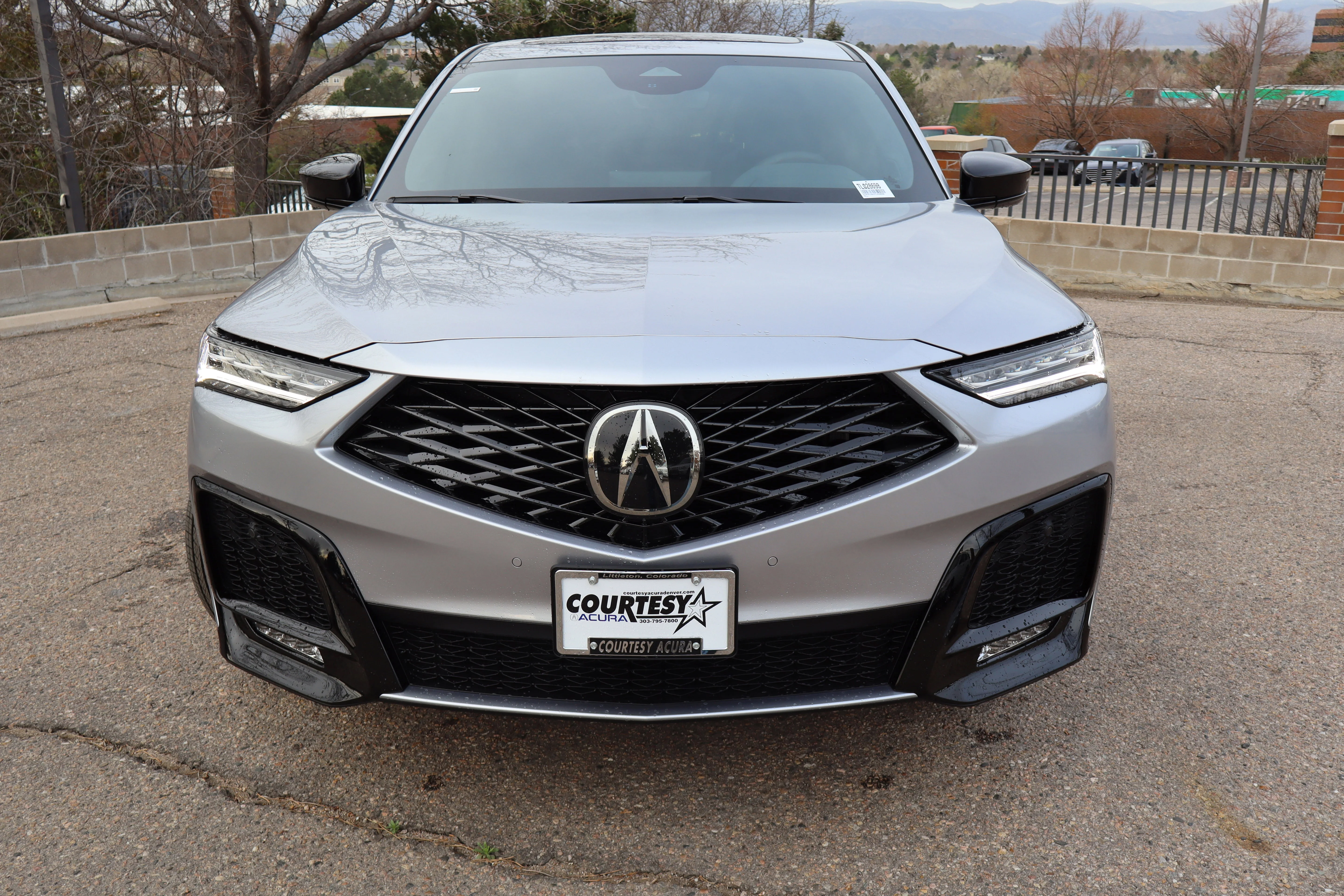 New 2026 Solar Silver Metallic Acura w/A-Spec Package image 2