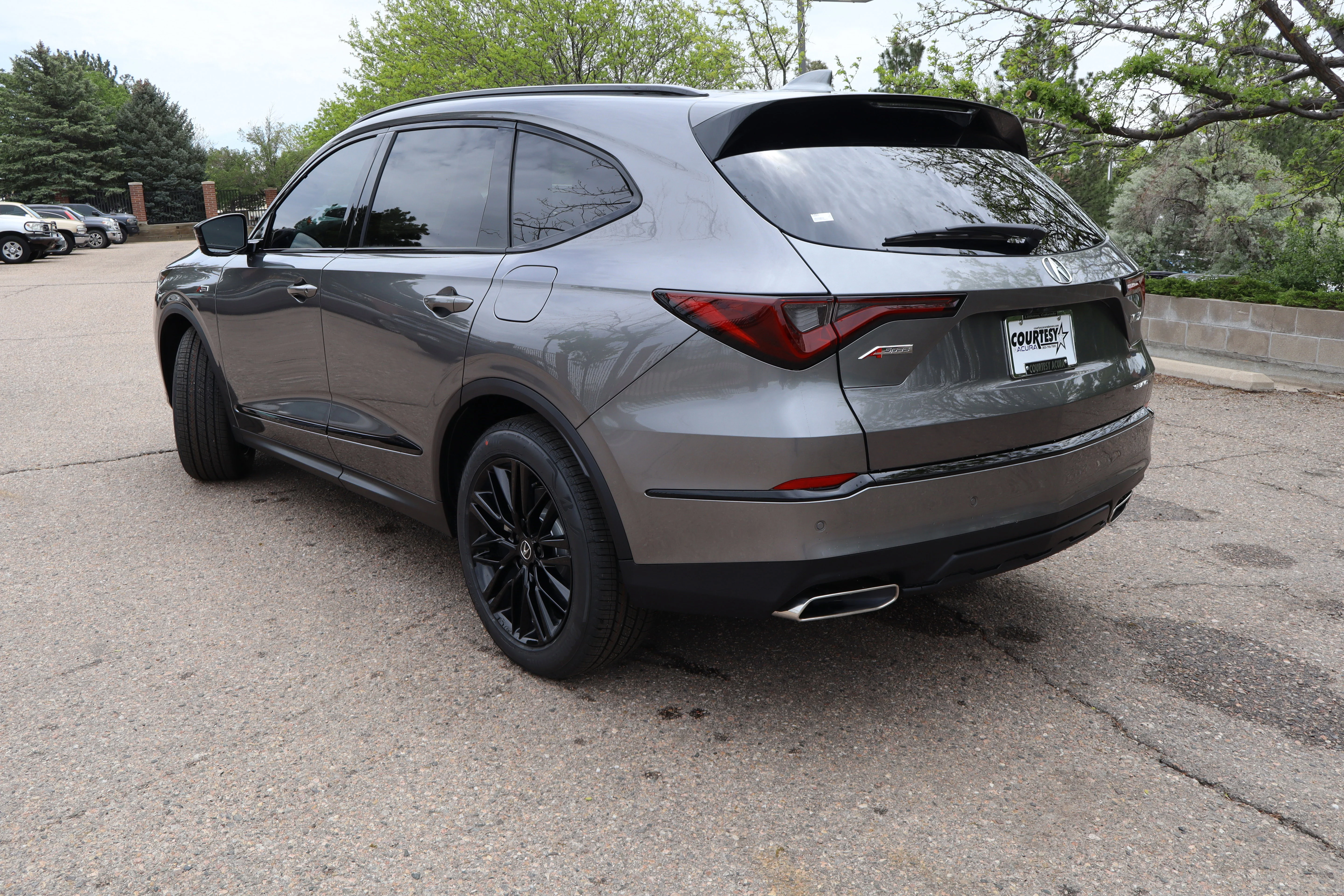 New 2026 Liquid Carbon Metallic Acura w/A-Spec Advance Package image 4