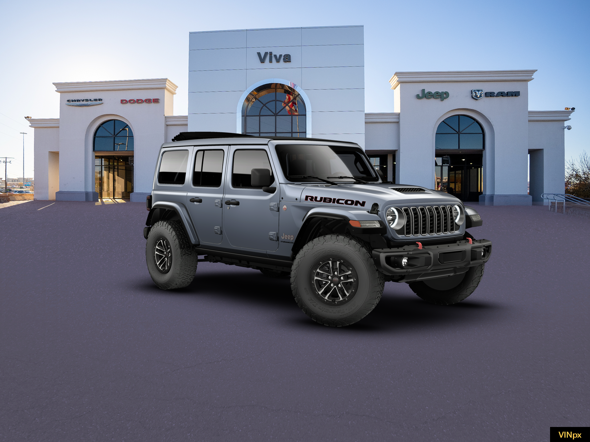 New 2026 Anvil Clear-Coat Exterior Paint Jeep Rubicon X image 23