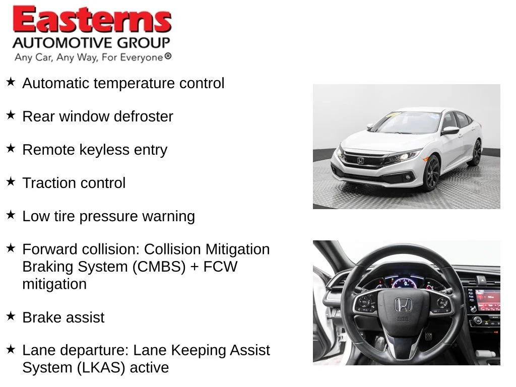 Used 2020 White Honda Sport image 11