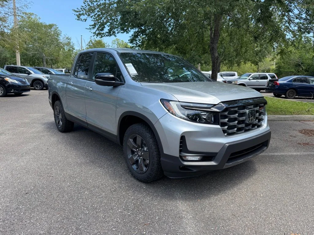 New 2026 Solar Silver Metallic Honda TrailSport image 1
