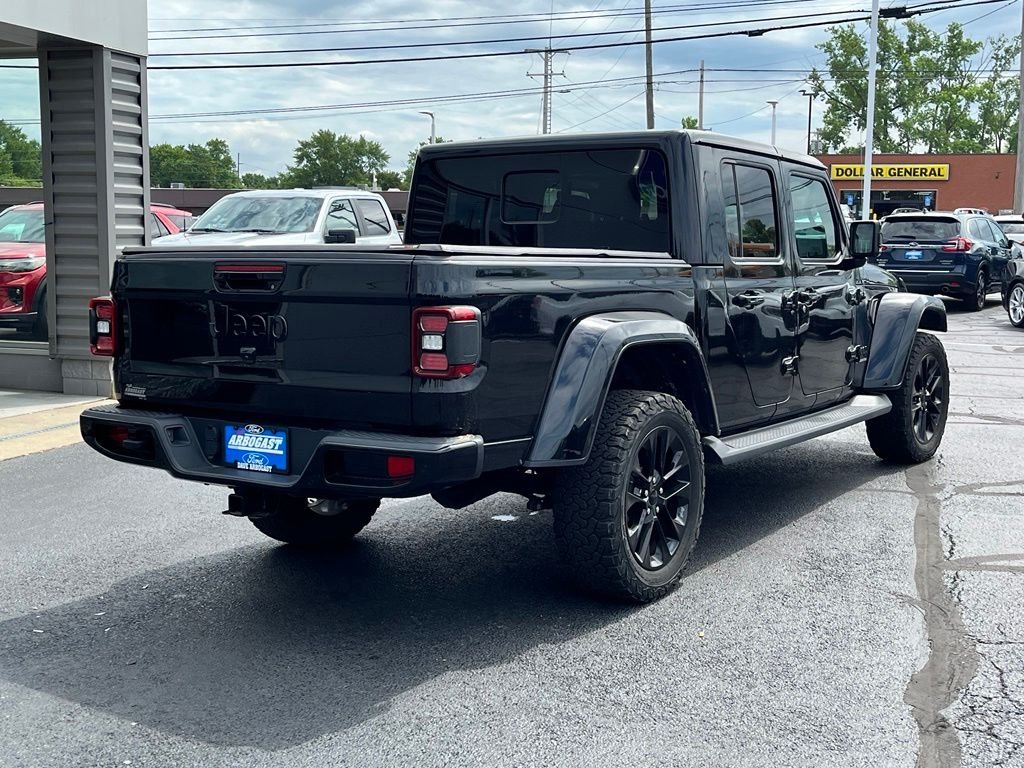 Used 2021 Black Jeep Overland image 7