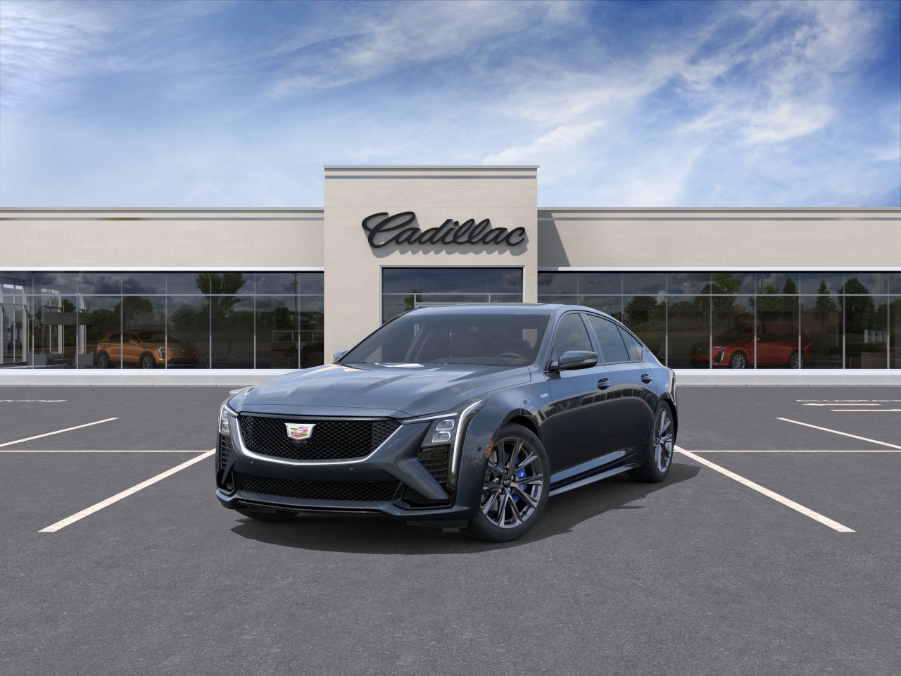 New 2026 Deep Space Metallic Cadillac V-Series image 8