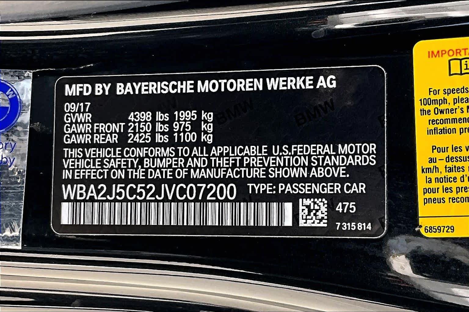 Used 2018 Black Sapphire Metallic BMW M240i image 29