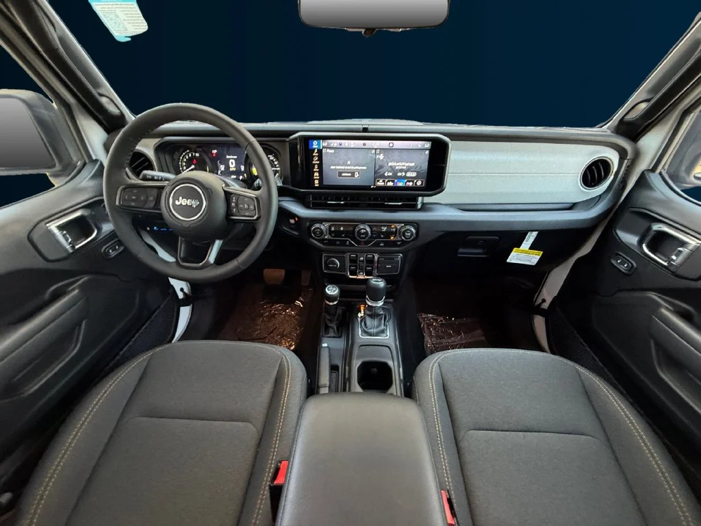 New 2025 White Jeep Sport S 4xe image 12