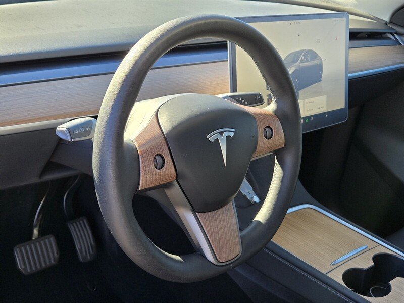 Used 2023 CHARCOAL TESLA LONG RANGE AWD image 18
