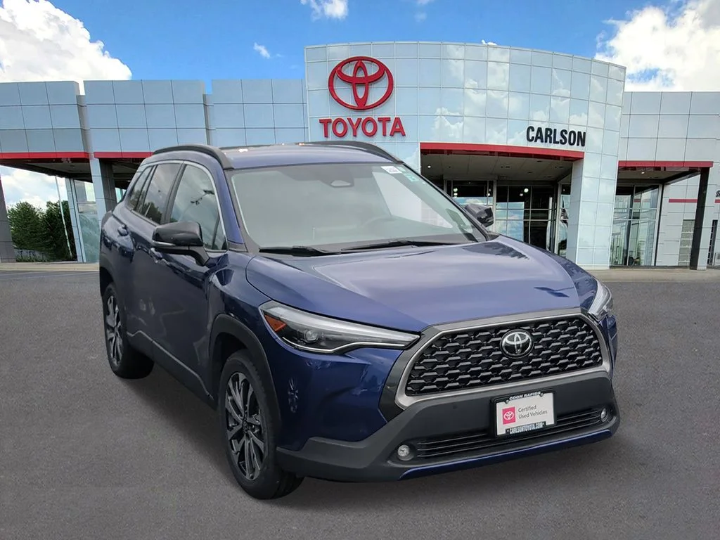 Certified Used 2025 Blue Toyota XLE image 5