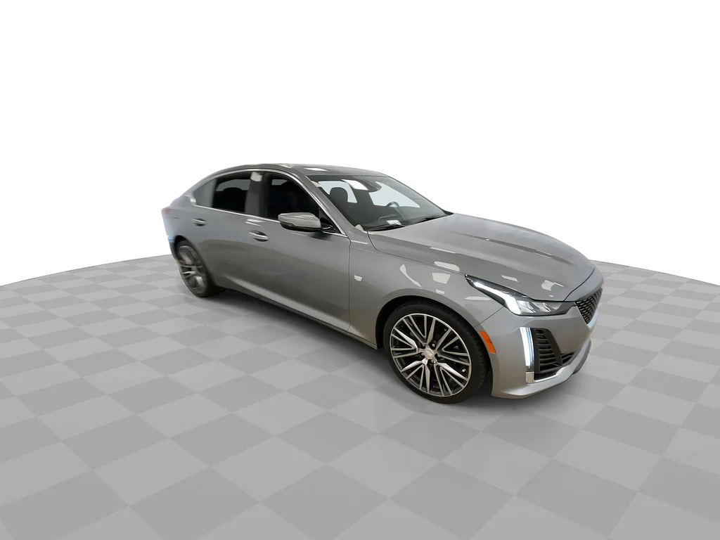 Used 2023 Argent Silver Metallic Cadillac Premium Luxury image 3