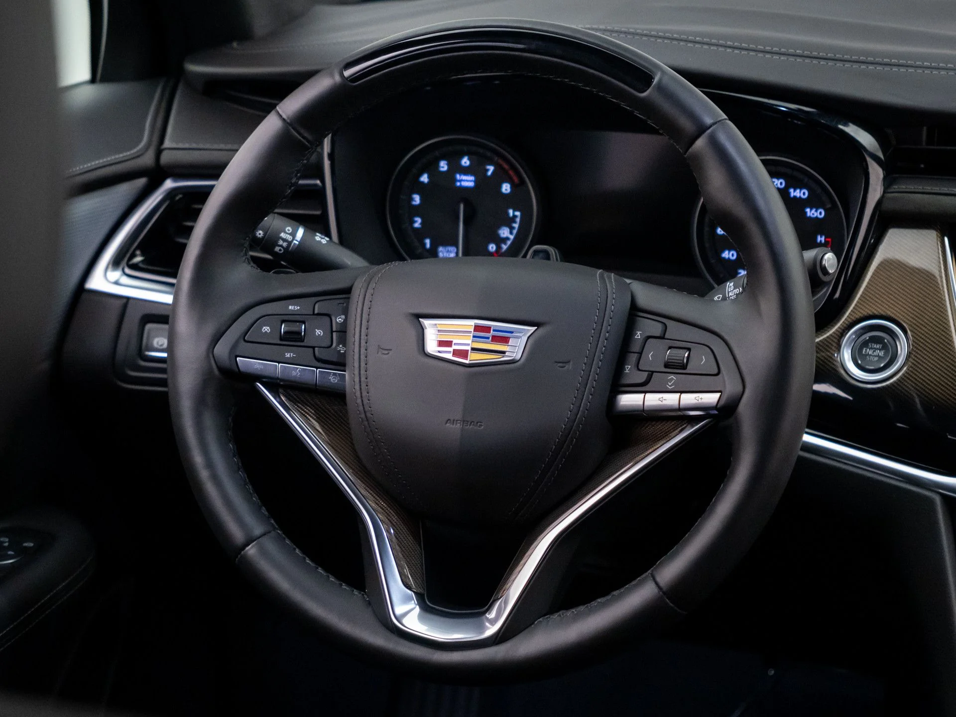 Used 2025 Black Cadillac Premium Luxury image 12