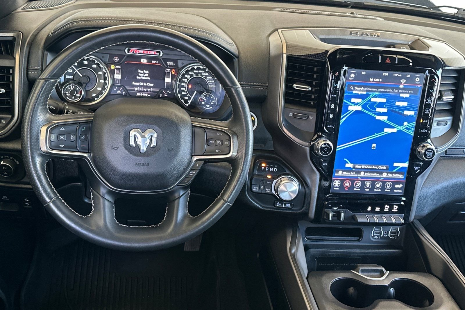 Used 2021 Silver Ram Rebel image 15