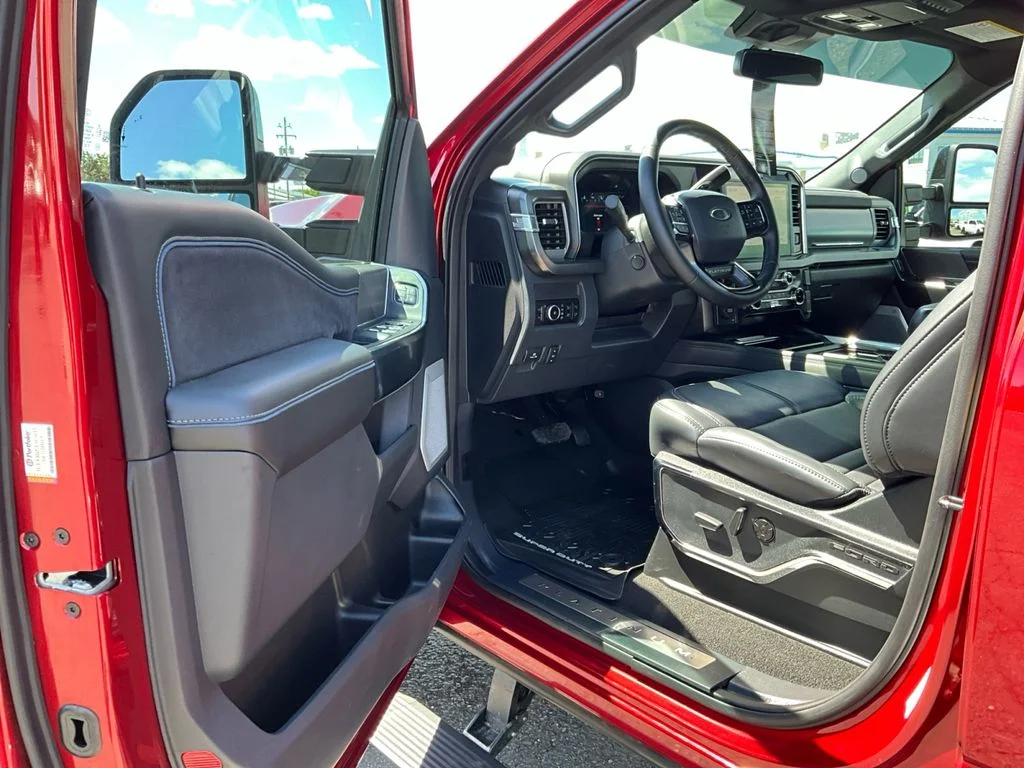 Used 2025 Ruby Red Metallic Tinted Clearcoat Ford Platinum image 17