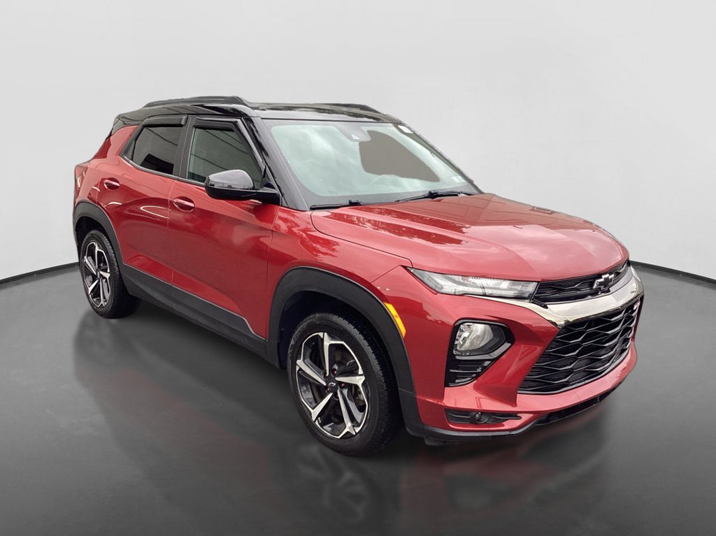 Used 2021 SCARLET RED METALLIC Chevrolet RS image 3