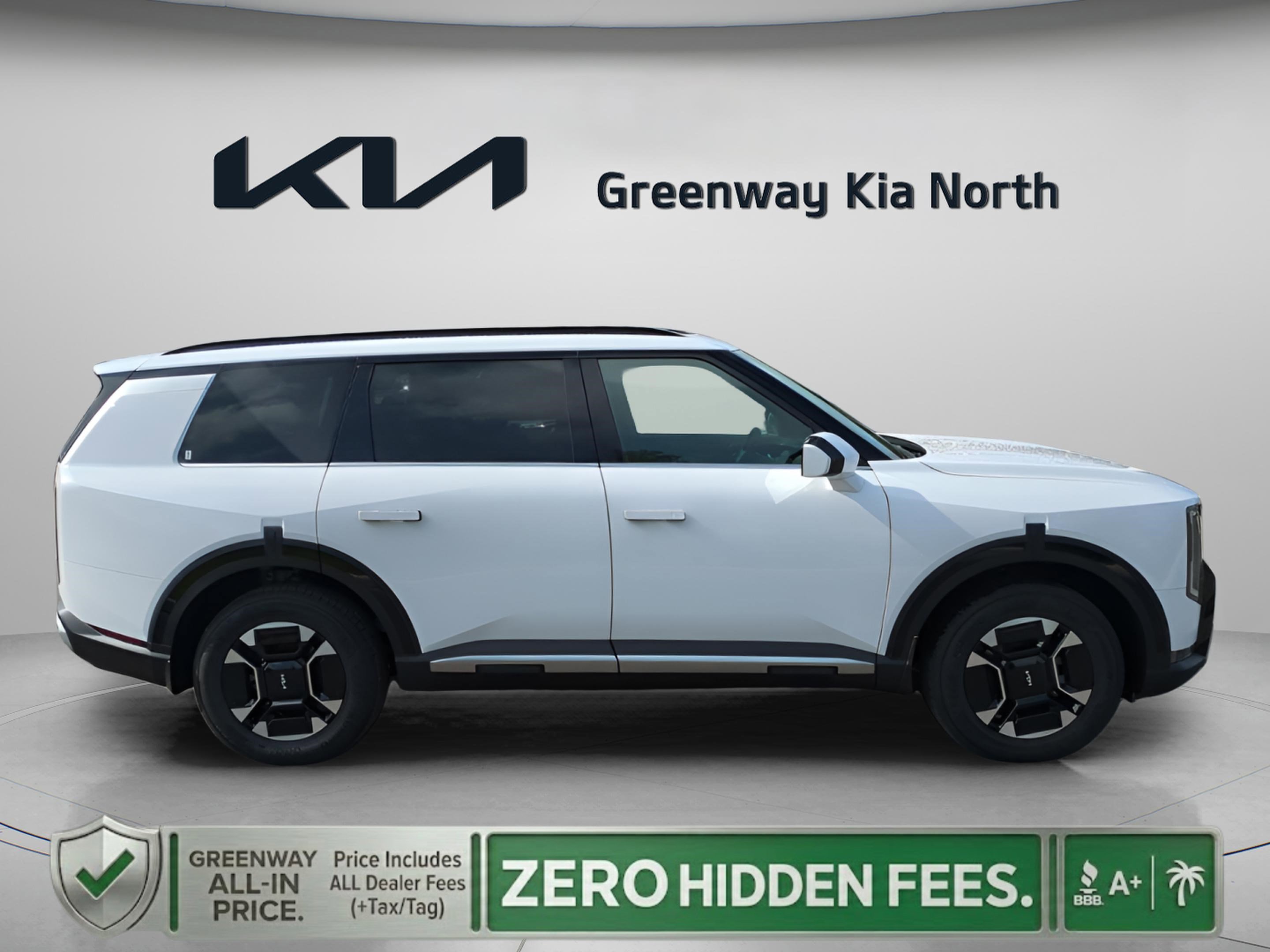 New 2027 Glacial White Pearl Kia EX image 8