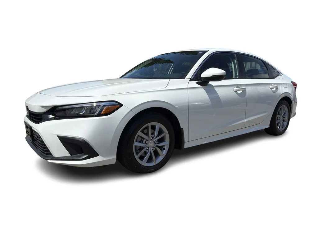 Used 2023 Platinum White Pearl Honda Sedan EX CVT Certified Pre-Owned   Clean Title   O image 7