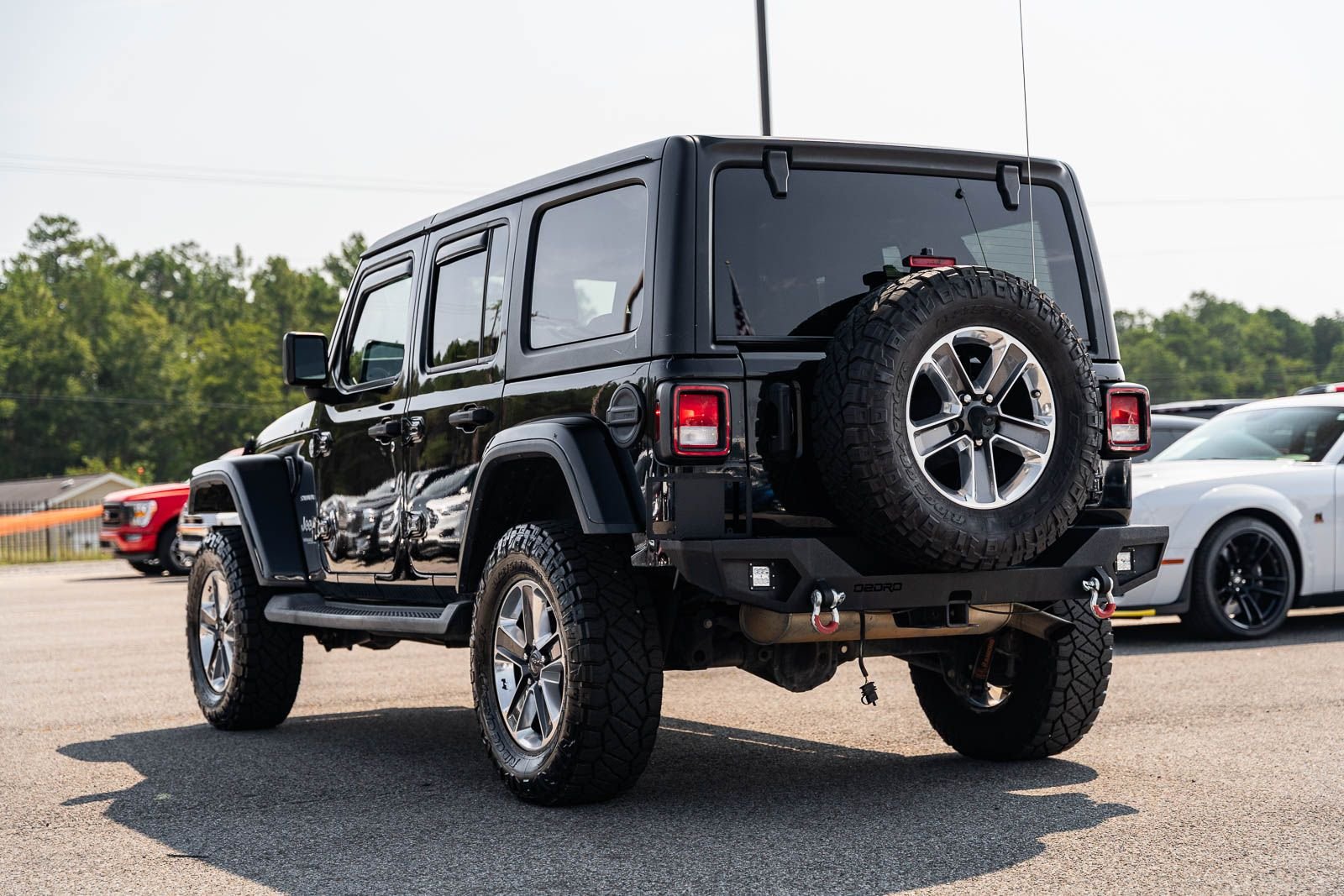 Certified Used 2021 Black Jeep Unlimited Sahara image 5