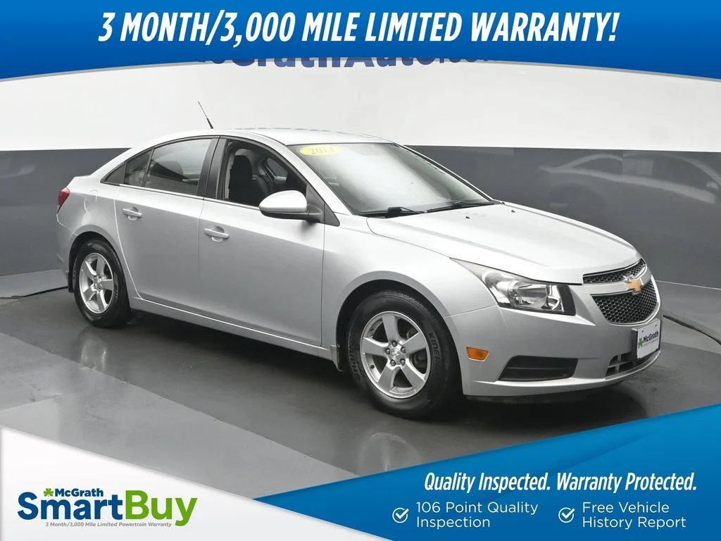 Certified Used 2014 Silver Chevrolet 1LT image 1