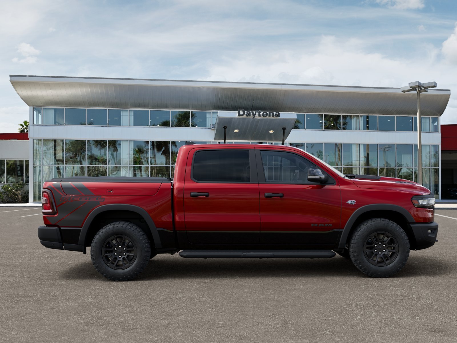 New 2026 Molten Red Pearlcoat RAM Rebel image 47