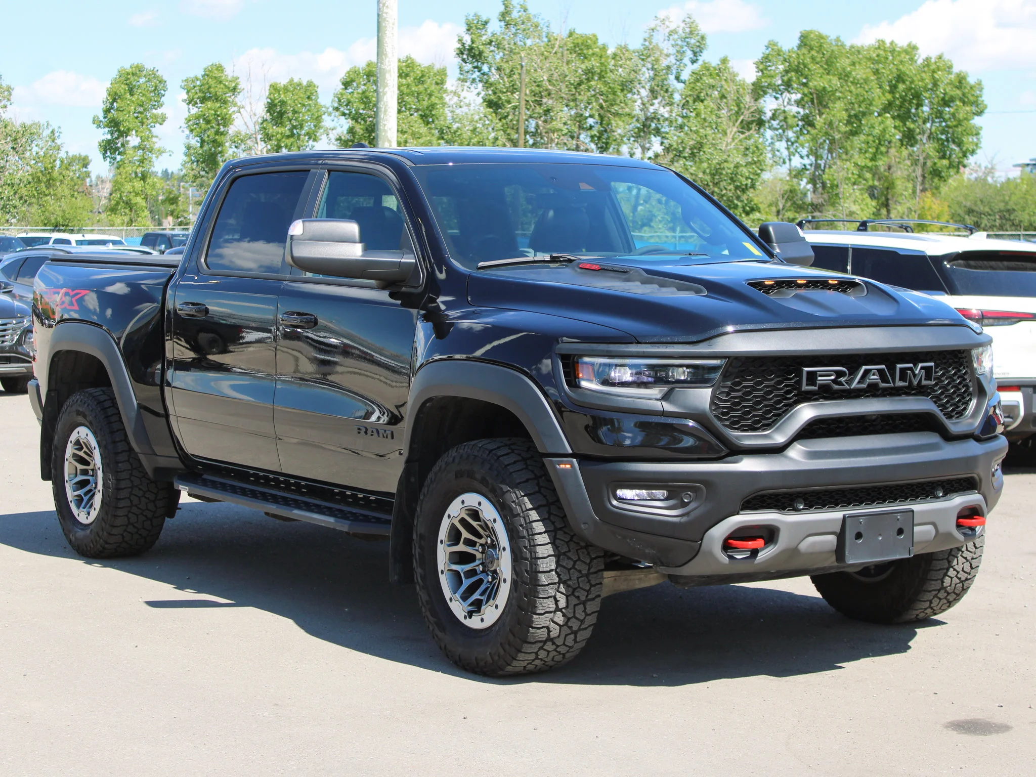 Certified Used 2023 Black RAM TRX * | 702 HP | Supercharged V8 | Tonneau Cover | Apple CarPlay | Heated/Vented Seats image 9