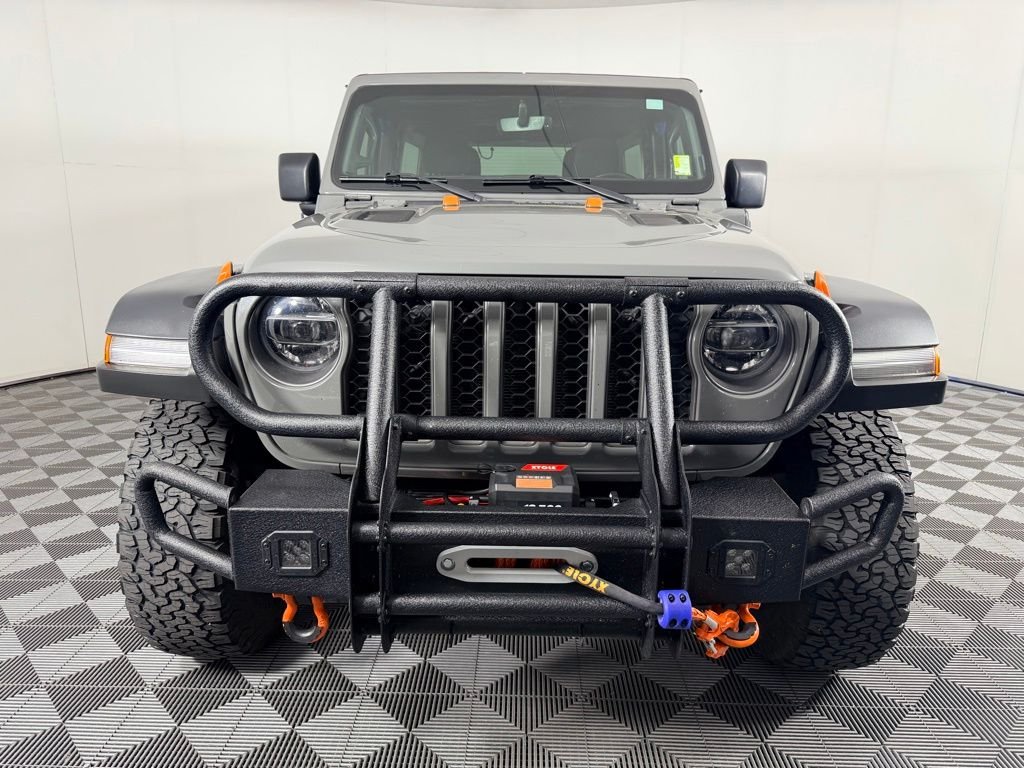 Used 2022 Gray Jeep Unlimited Rubicon 4xe image 5