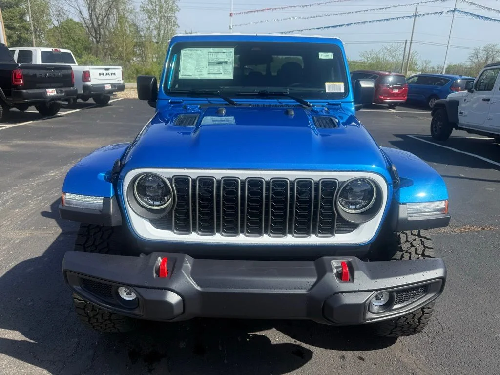 New 2026 Hydro Blue Pearl-Coat Exterior Paint Jeep Rubicon image 7