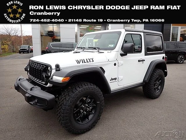 New 2026 Bright White Clearcoat Jeep Willys image 1