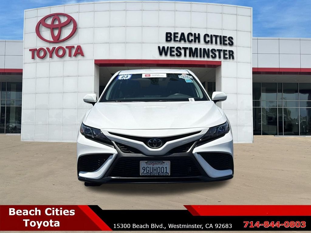 Certified Used 2023 White Toyota SE image 4