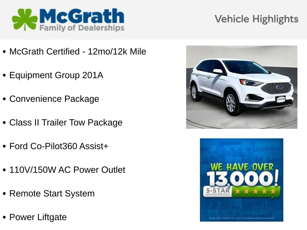 Used 2023 White Ford SEL image 6