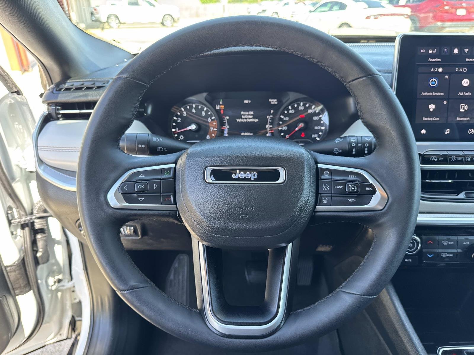 Used 2025 Bright White Clearcoat Jeep Limited image 21