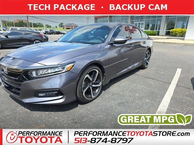 Used 2020 Modern Steel Metallic Honda Sport image 1