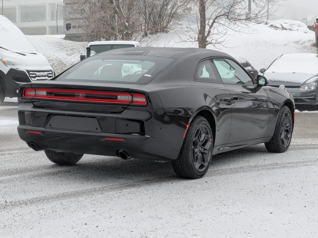 New 2026 Black Dodge R/T - - AWD - Blacktop Package - Driver Convenience Group - Diamond Black Crystal Pearl & More! image 8