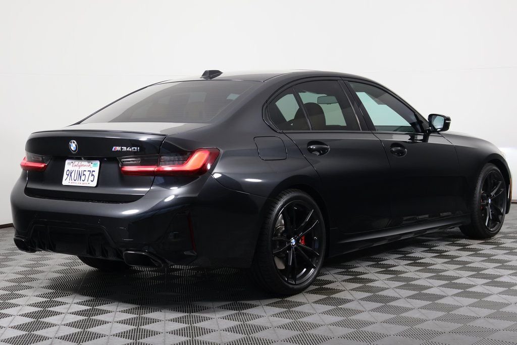 Certified Used 2024 Black Sapphire Metallic BMW M340i image 4