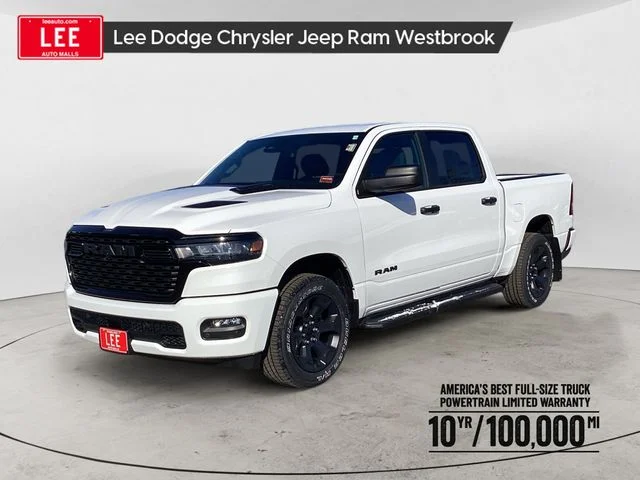 New 2026 Bright White Clearcoat Ram EXPRESS CREW CAB 4X4 5