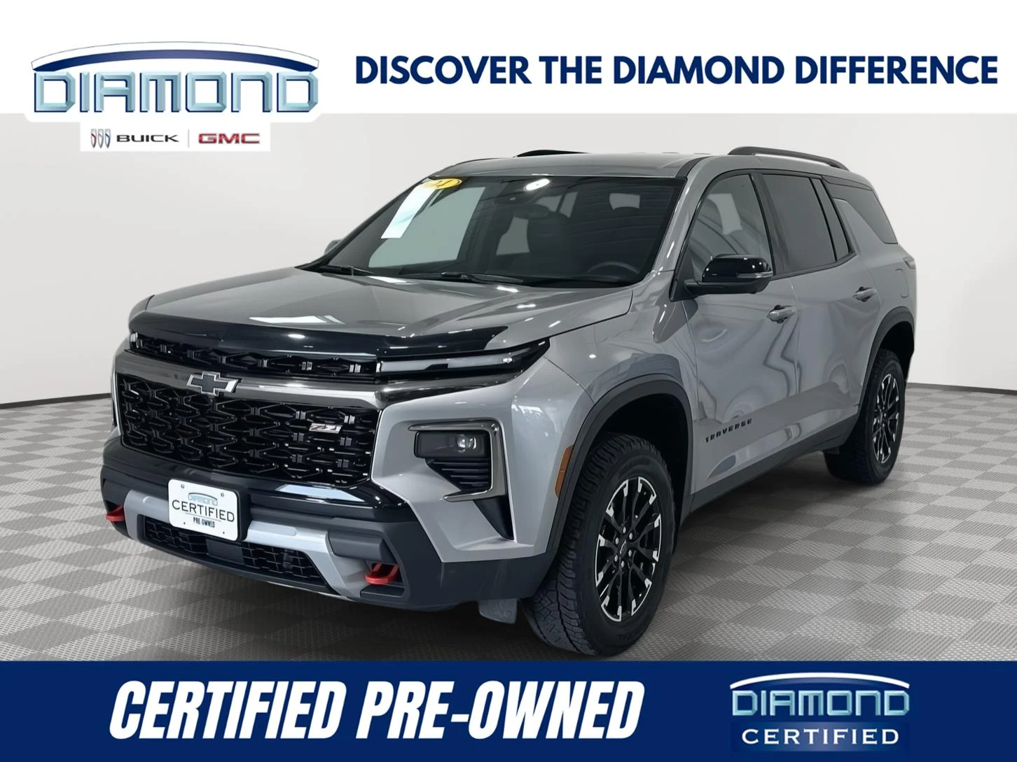 Used 2024 Sterling Gray Metallic Chevrolet Z71 image 1
