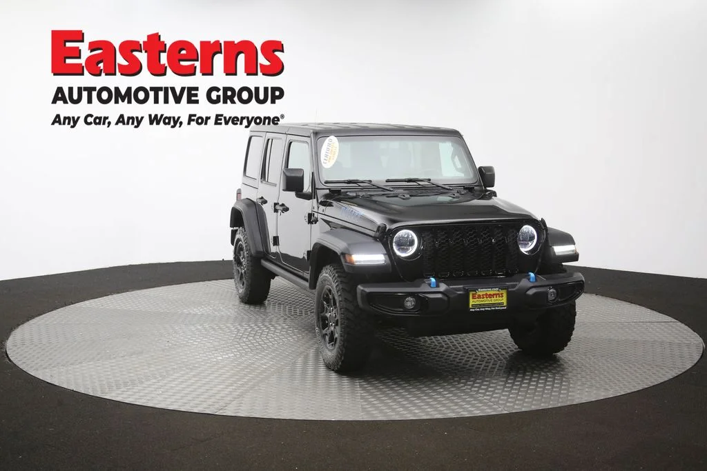 Used 2023 Black Jeep Willys 4xe image 51