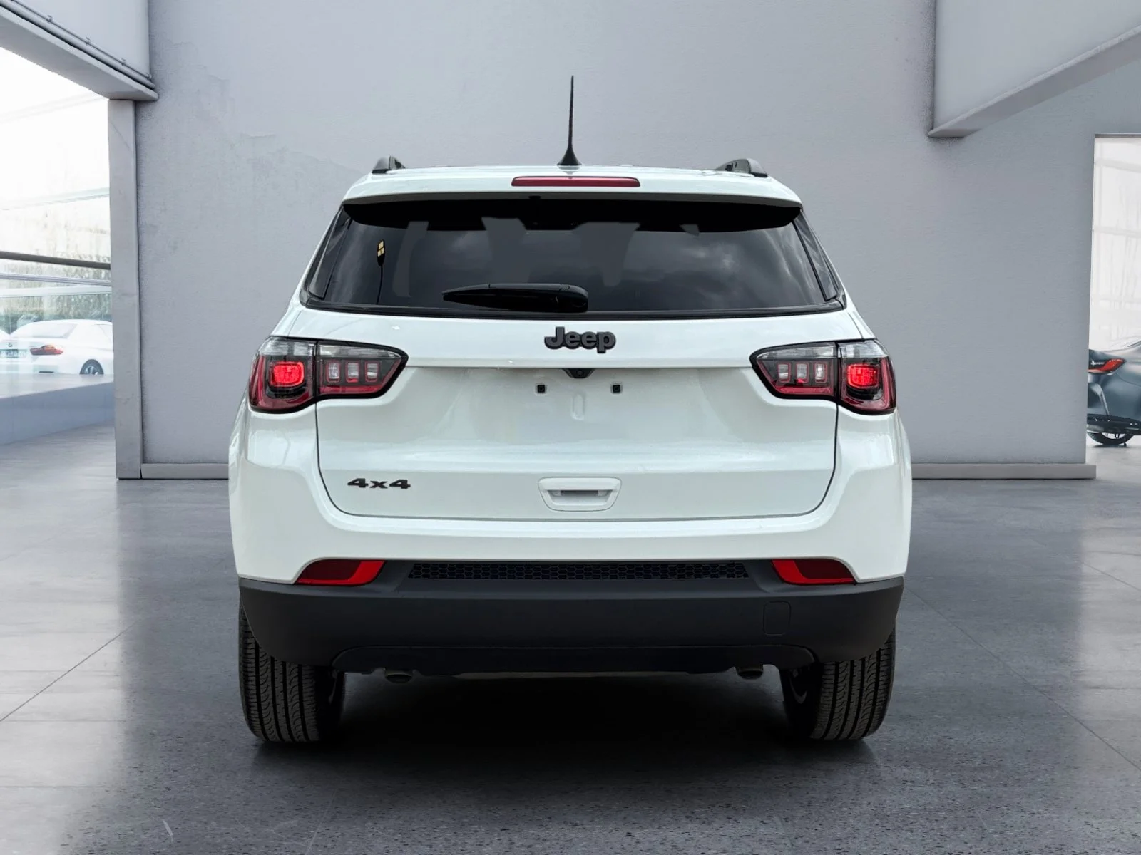 New 2026 Bright White Jeep North image 4