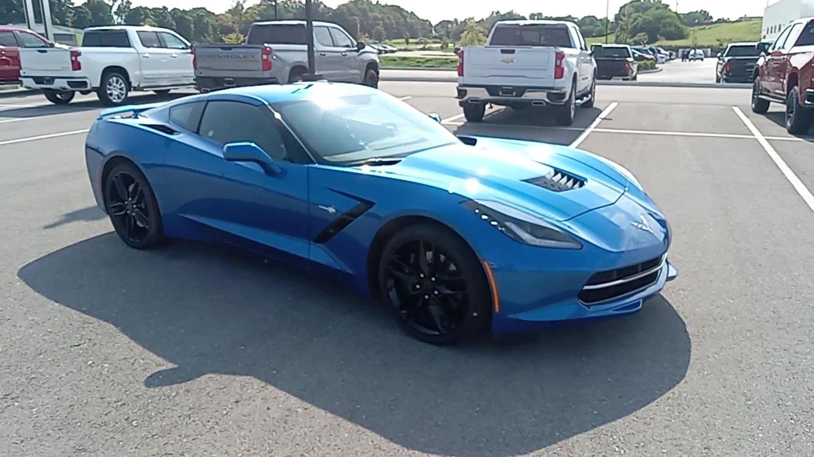 Used 2016 LAGUNA BLUE METALLIC TINTCOAT Chevrolet Z51 1LT image 2