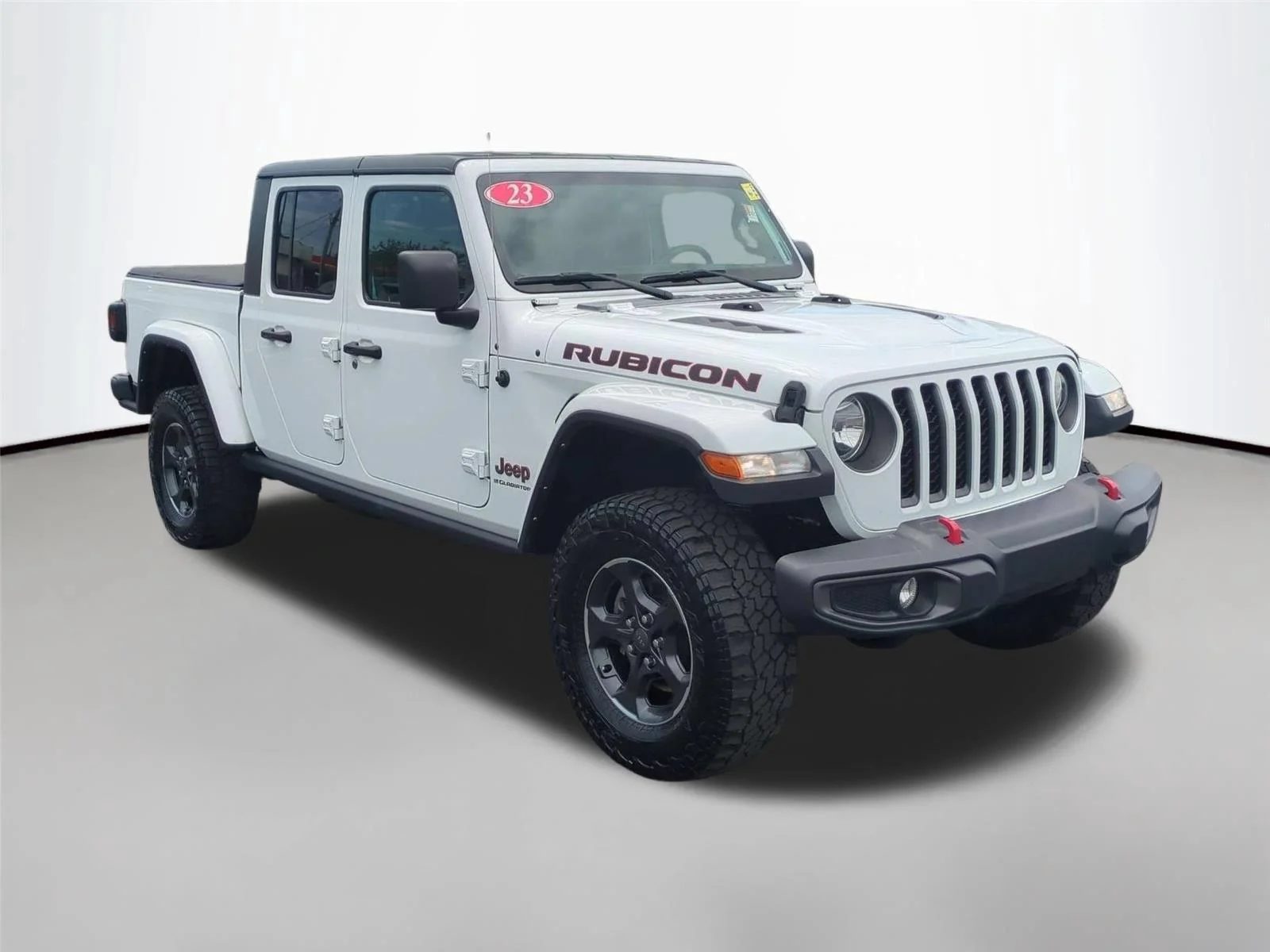 Used 2023 Bright White Clearcoat Jeep Rubicon image 7