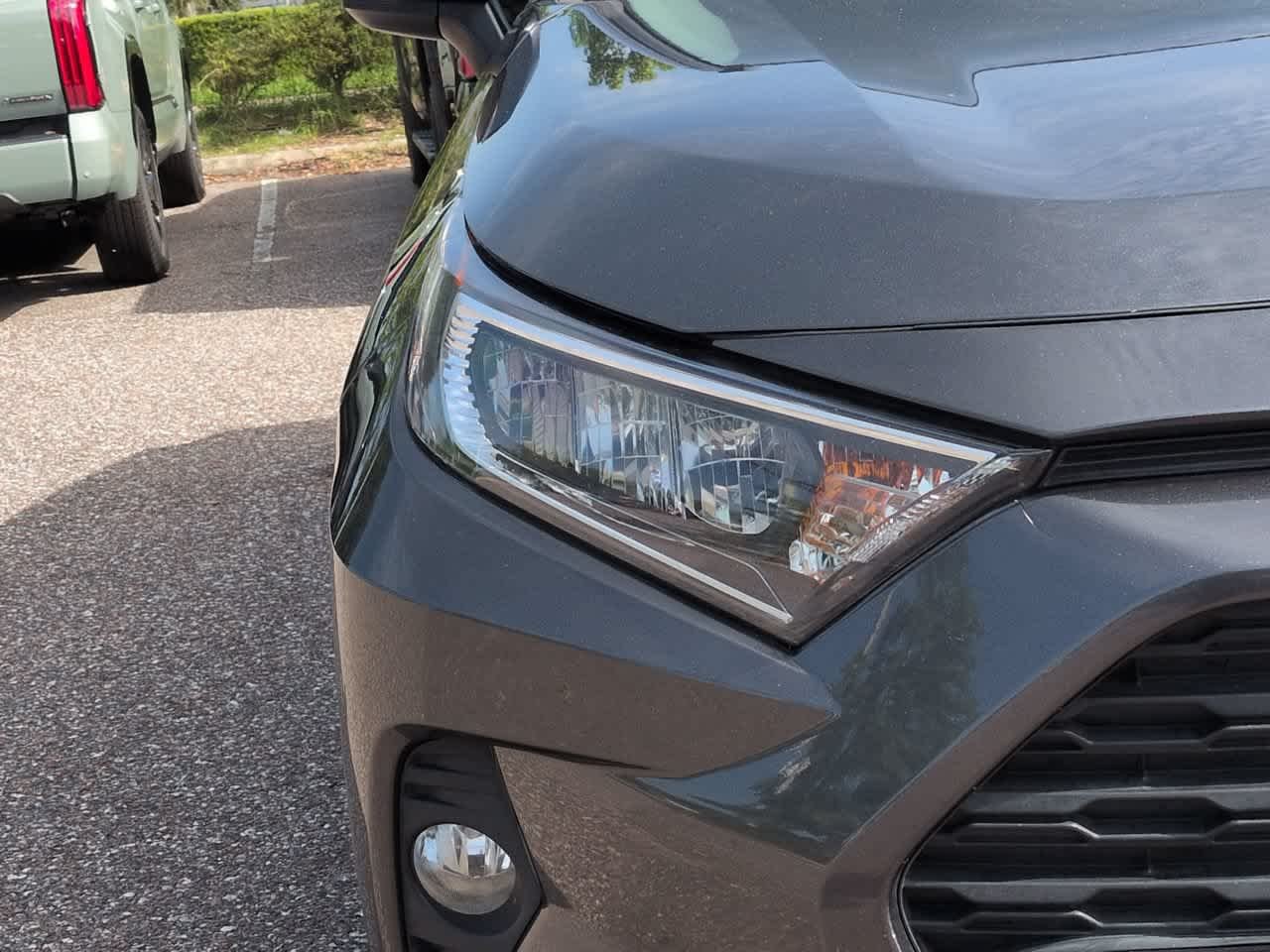 Used 2020 Magnetic Gray Metallic Toyota XLE image 10