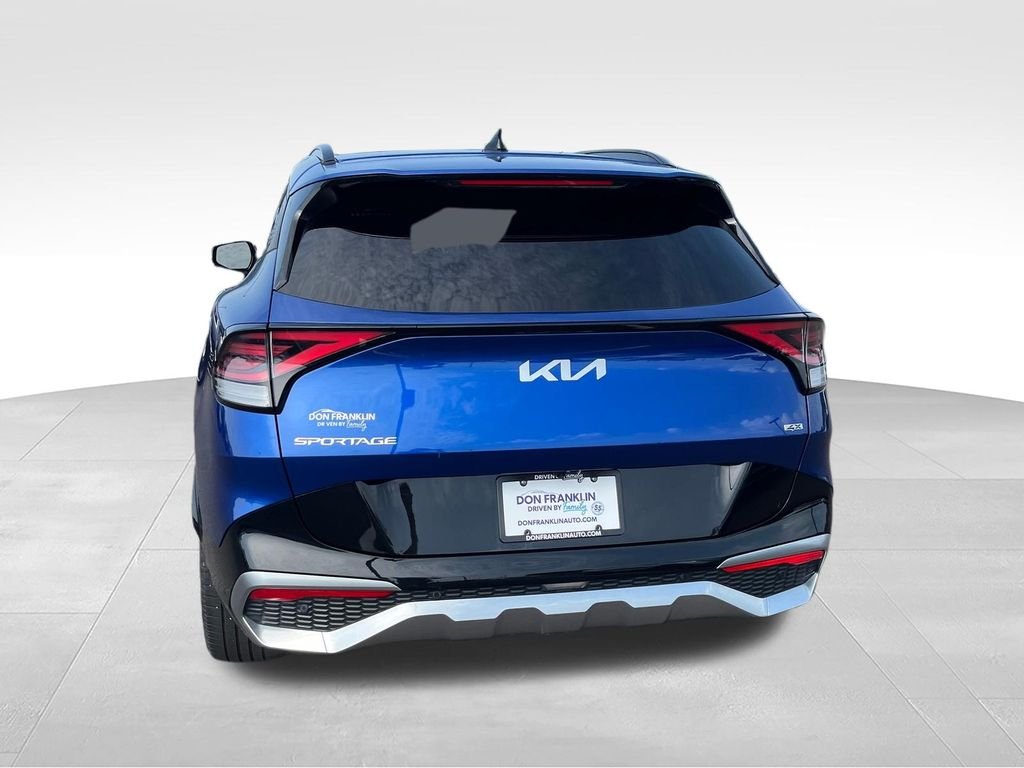 Used 2023 Blue Kia SX-Prestige image 4