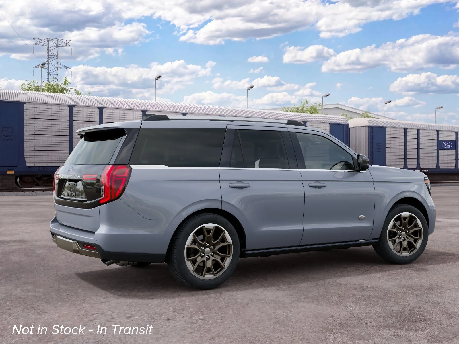 New 2027 Glacier Gray Metallic Tri-Coat Ford King Ranch® image 6