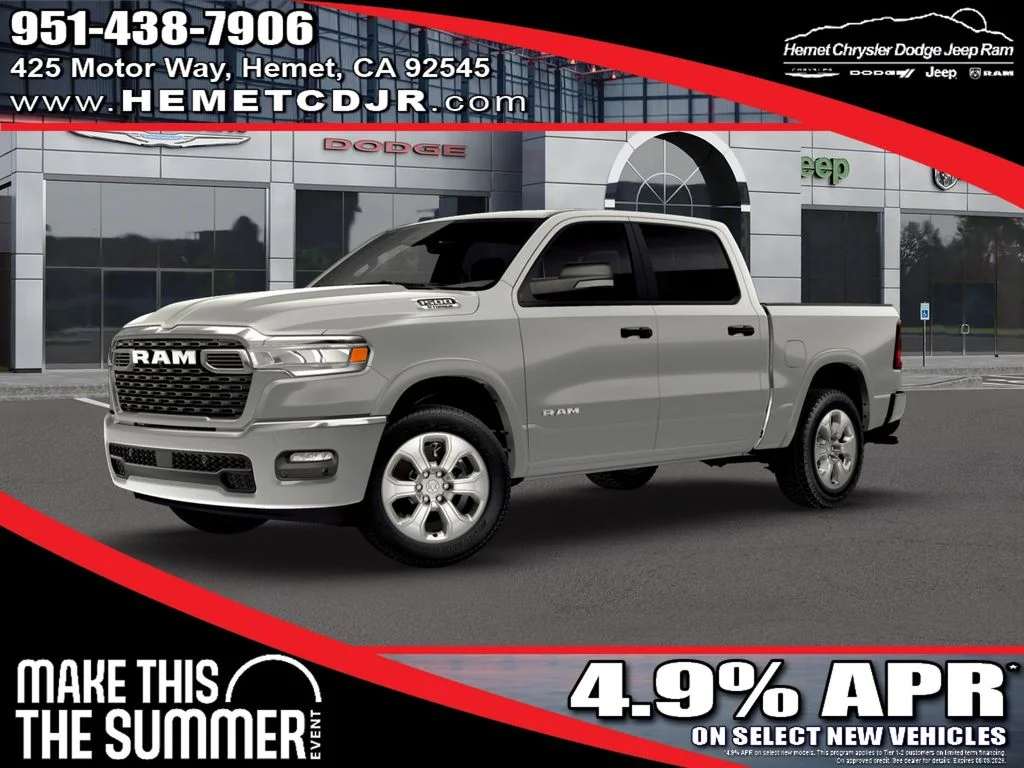New 2026 Silver Zynith Exterior Paint RAM Big Horn/Lone Star image 1