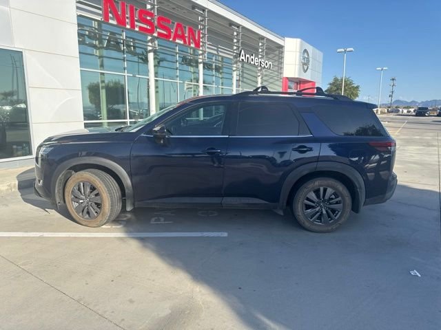 Used 2022 Blue Nissan SV image 1