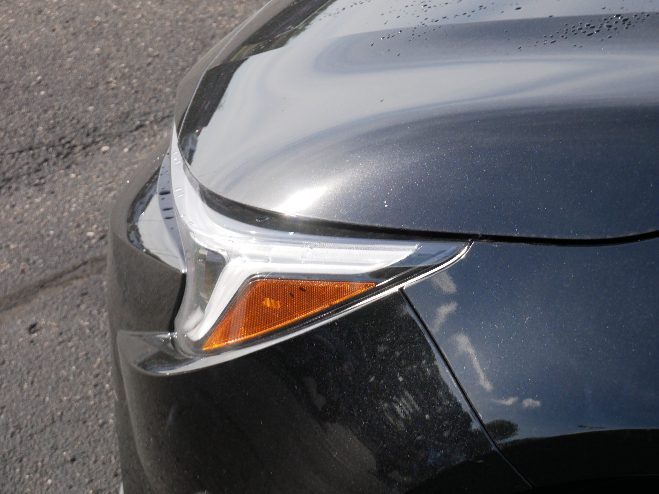 Used 2025 Midnight Black Metallic Toyota Hybrid LE image 16