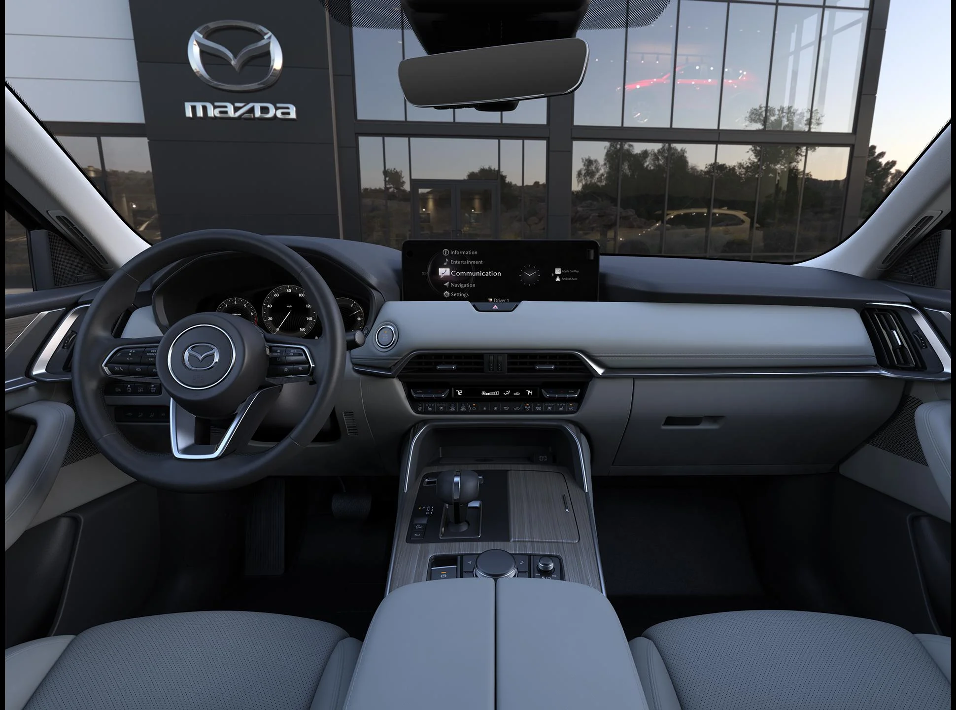 New 2026 Machine Gray Metallic Mazda 3.3 Turbo S Premium Sport AWD image 2