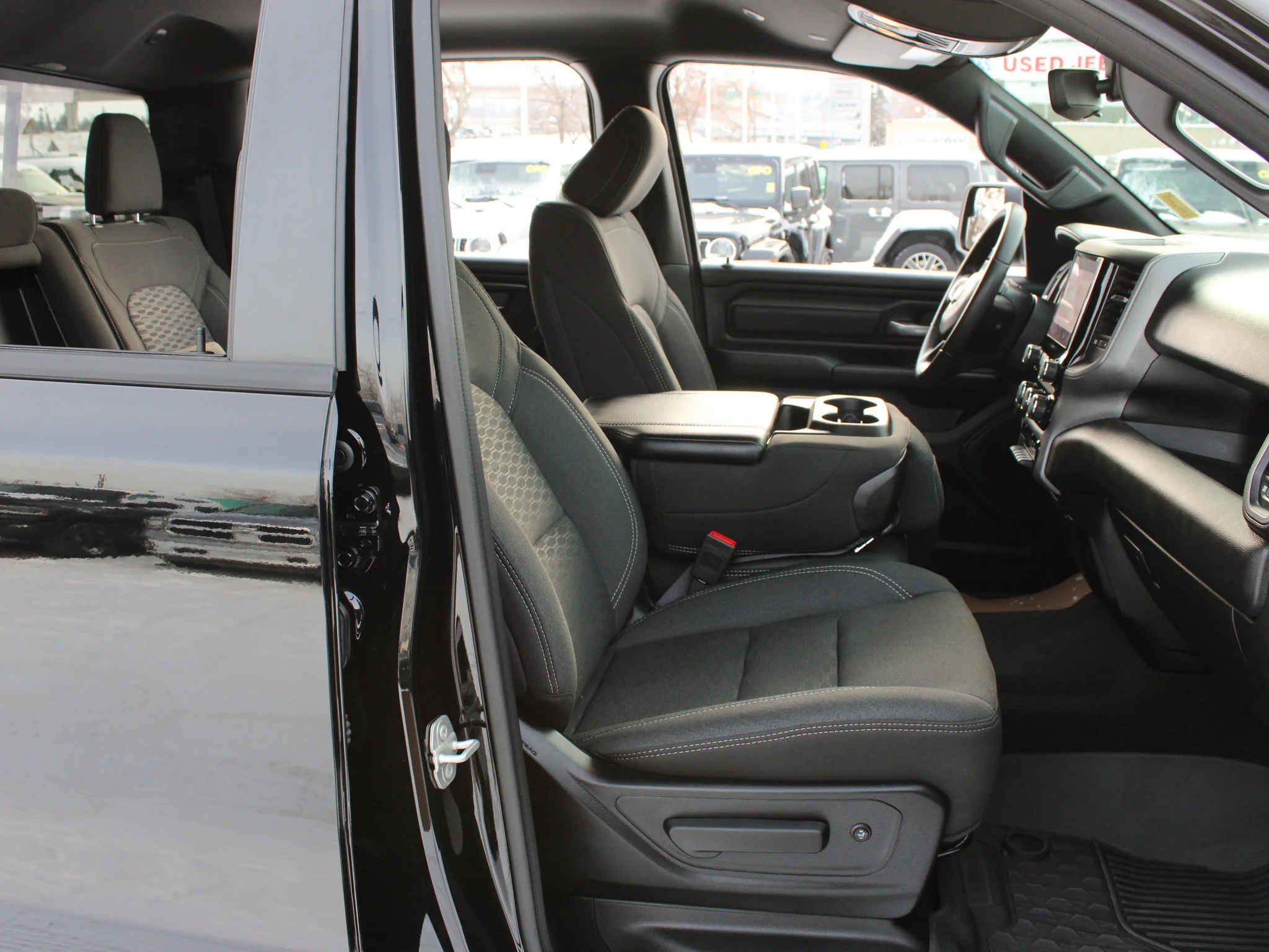 Certified Used 2025 Black RAM Tradesman * No Accidents | Heated Seats | Backup Camera | Twin-Turbo | Protection Group image 17
