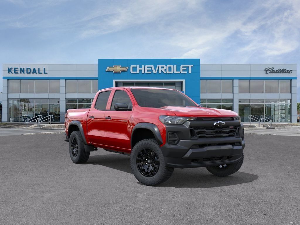 New 2026 Radiant Red Tintcoat Chevrolet Trail Boss image 1