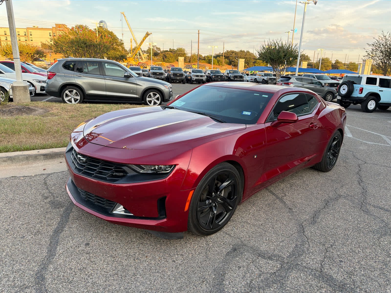 Used 2021 Wild Cherry Tintcoat Chevrolet 1LT image 2