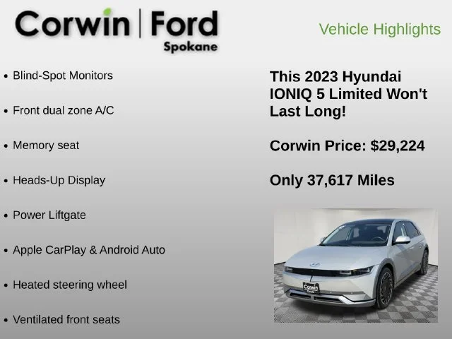 Used 2023 Gold Hyundai Limited image 6