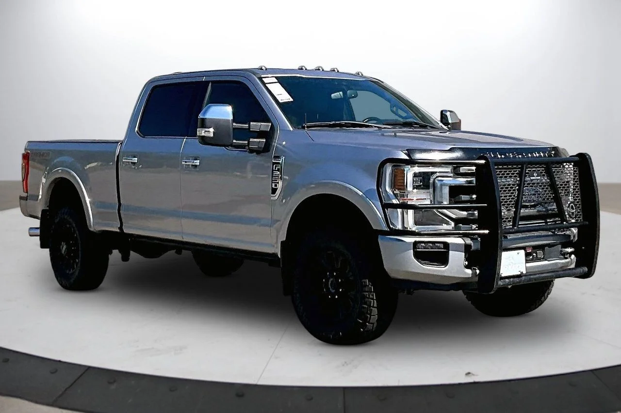 Certified Used 2022 Silver Ford Platinum image 2