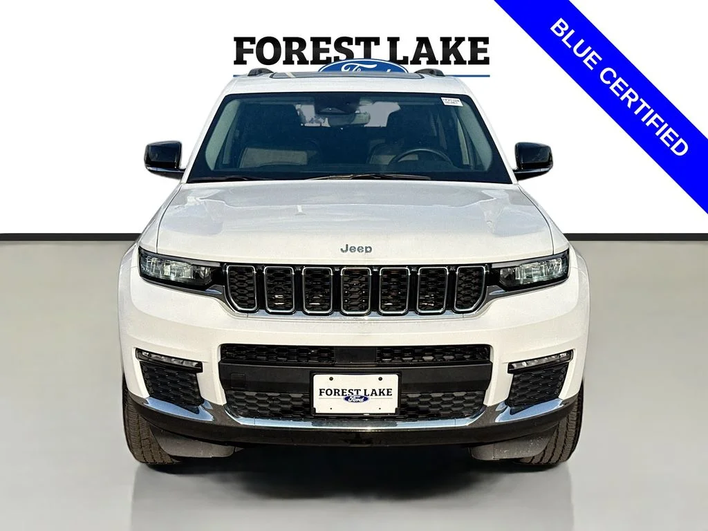 Certified 2022 Jeep Grand Cherokee L Limited with VIN 1C4RJKBG9N8512939 for sale in Forest Lake, Minnesota